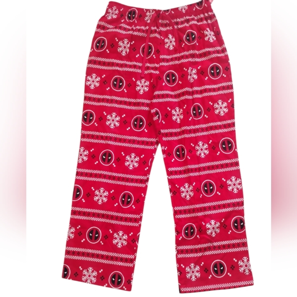 Joe Fresh Red Marvel Pajama Pants